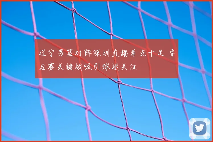 辽宁男篮对阵深圳直播看点十足 季后赛关键战吸引球迷关注