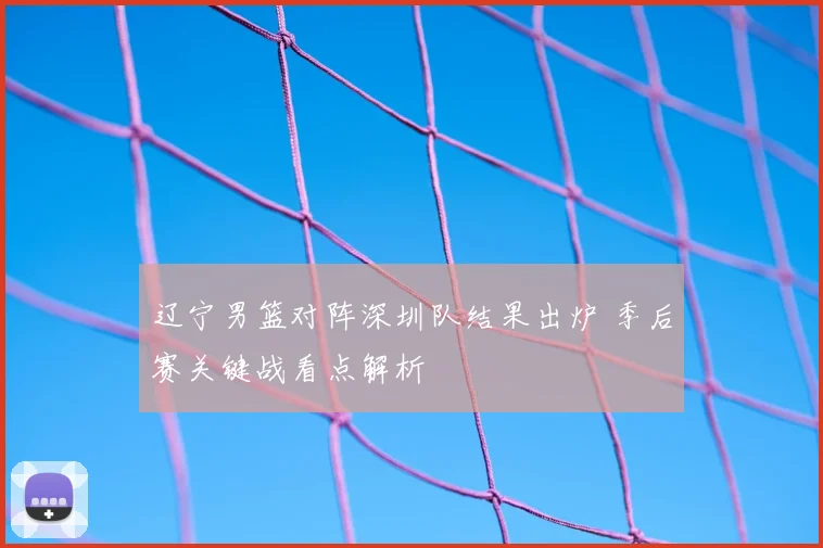 辽宁男篮对阵深圳队结果出炉 季后赛关键战看点解析